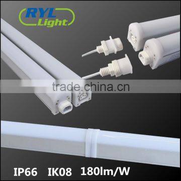 CE RoHS 4ft 5ft 8ft 180lm/W IP66 tri-proof connectable LED lights led linear light