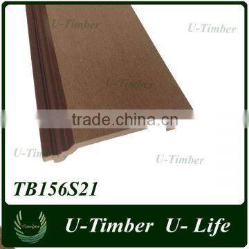 Waterproof WPC Composite Wood Wall Panel for Exterior Wall Decoration photo-4