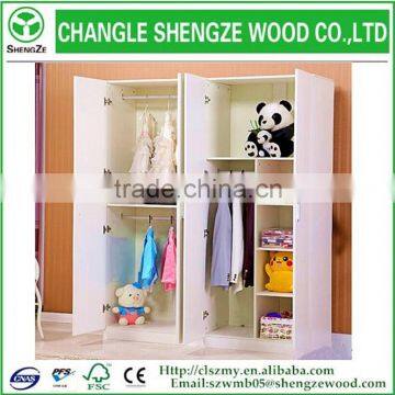 Cheap Wooden Wardrobe Cabinet Factory DIrect Sale photo-3