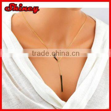 Colorful Crystal Charm Alloy Necklace Fashion Women Jewelry