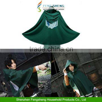 Attack On Titan Cape Scouting Legion Shingeki no Kyojin Cloak Cosplay Costume