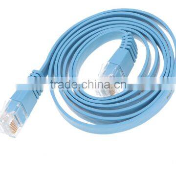 Ultra Flexiable Flat UTP Cat6a patch cord Network Cable