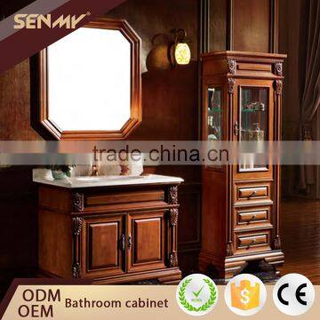 Low Price Designs Country Style Small Bedroom Bathroom Mirrored Corner Cabinet