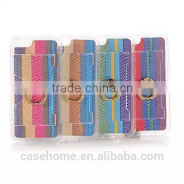 Leather Coated Soft TPU Case for IPhone 6 Ring Grip Stand Holder Cover Case photo-3