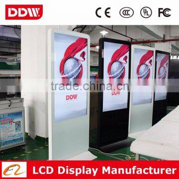 Programmable Lobby 46 Inch Android Digital Signage\/Floor Stand Lcd Touch Screen Advertising Display Tft With Remote Control