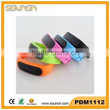 Silicone Bluetooth Smart Wristband, Sleeping Monitoring Wristband, Bluetooth Wristband Pedometer with OLED Display