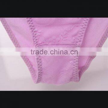 Lace Elegant Girls Nylon Bikini Panties photo-5