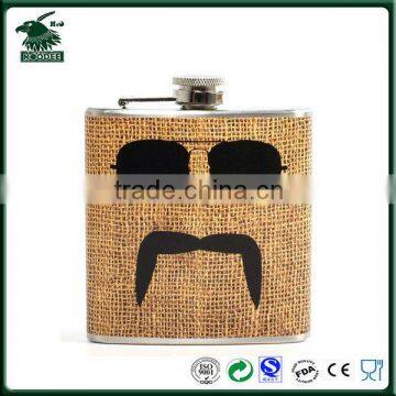 2016 Hot Sale Premium 304 (18/8) Stainless Steel Liquor Hip Flask