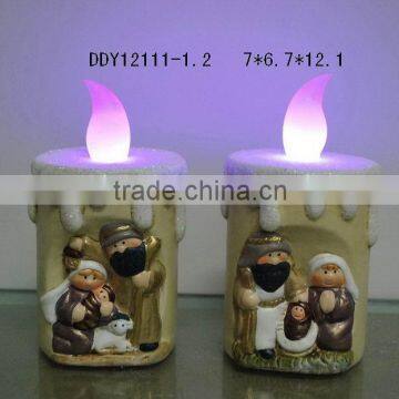 new christmas gift nativity set led light