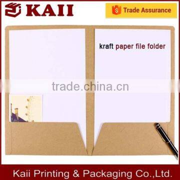 custom the paper file folder with flap, pvc folder, pp folder in China (factory)