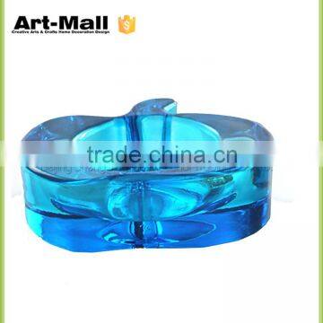 new premium Latest design blue tea candle holder china supplier