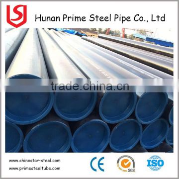 black round metal carbon ERW carbon steel welded pipe tube