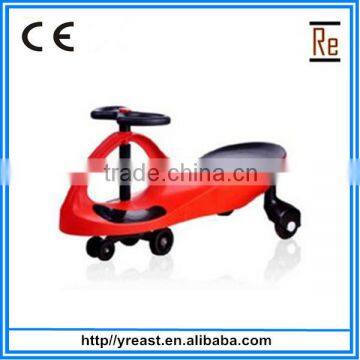 No pedals kids swing car
