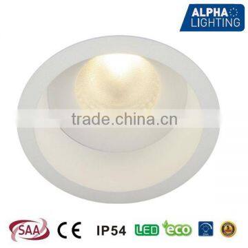 13W high CRI cob led ceiling light with MW driver