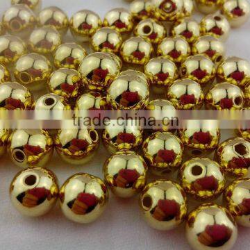 Jewelry Accessories Shinny Silver Gold-Plating CCB Beads ,Fashion acrylic ccb beads for large beads jewelry making!