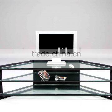 Modern TV Stand/ Black TV Showcase