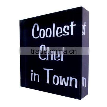 acrylic block acrylic brand display logo block custom acrylic display block