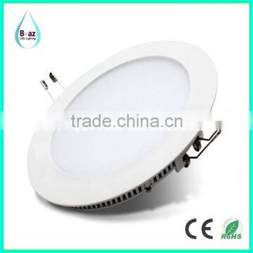 CE & RoHS approval Super thin recessed round LED panel light