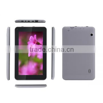 China 7 inch dual core tablet pc manufacturer with android 4.2 os jelly bean