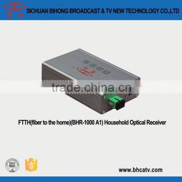 One/two Way Output for Computer/TV FTTH CATV Optical Receiver With Double Wavelegth photo-3