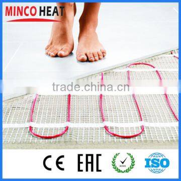 Touch Screen Floor Heating Thermostat Underfloor Heating System Drying Water Bathroom Floor Mat