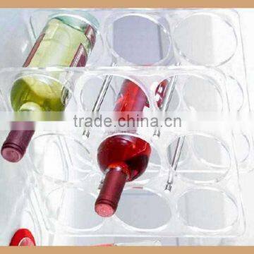 Fashion Design Acrylic Wine Display Stand ,wine Display Fixture photo-2