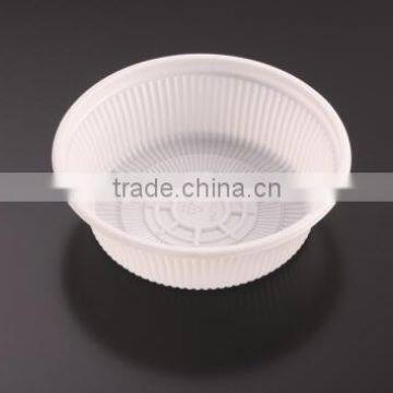 Round noodle PS tray