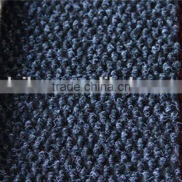 100% polyester nonwoven needle punch blue carpet with foam backing