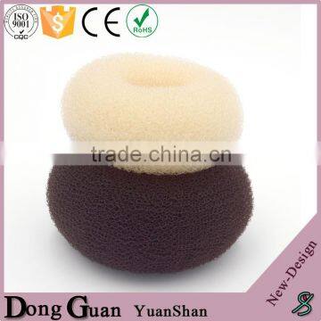 blonde hair bun pieces, elastic band human hair ponytail, chigon donut