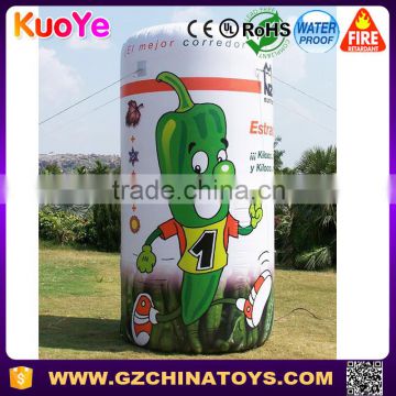 wholesale nylon inflatable pimiento with air blower