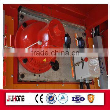 Construction Elevator With Safety Device
