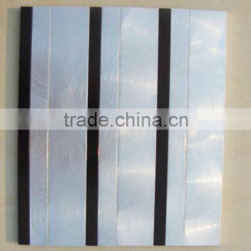 aluminum rectangle mosaic kitchen tile wall (MA01)