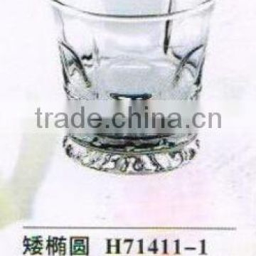 machine press-blow whisky &wine glass cup Popular style of the glassware 10 oz High glass ice cream cup,                        
                                                Quality Choice