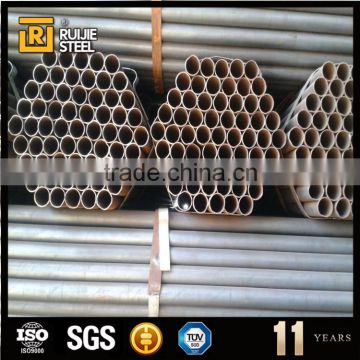 a106 q235b tianjin factory erw black steel pipe/tubes, erw steel pipe