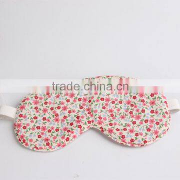 2016 cotton eye mask with floral print