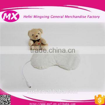 USB Infrared Heating Sleeping Eye Mask Blindfold Soft Plush Eyepatch photo-3