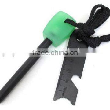 Luminous Handle Survival Military Fire Starter Night Flint photo-6