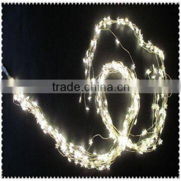 LED copper wire large vine light string for wall decoration