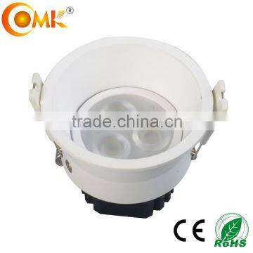 3*3W Brushed Black LED Recessed Downlight photo-5