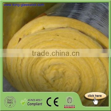 Fiberglass Wool Blanket Fireproof Materials