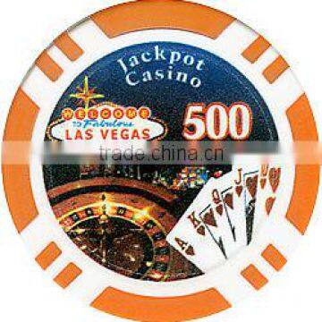 14 Gram Clay Poker Chips with Custom Designs