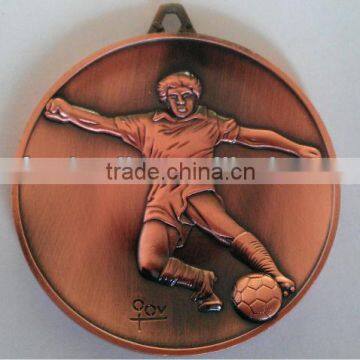 Three-dimensional Characters of Basketball Medal