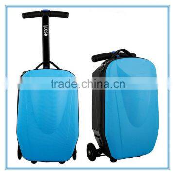 Business travel luggage scooter for adults