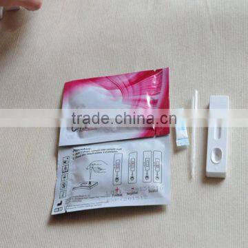 CE Approved Rapid HCG Pregnancy Cassette Test Pregnancy Card Test