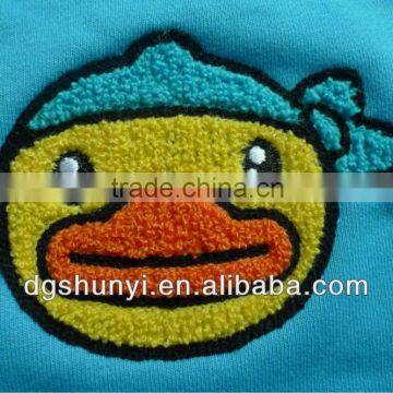 cute fish chenille artwork on clothing