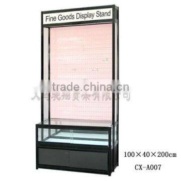 Glass display cabinet