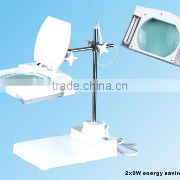 table lamp magnifying glass/magnifying lamp parts/magnifying inspection lamp