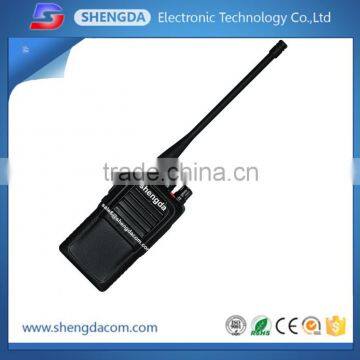 Professional FM VHF UHF analog handheld radio transceiver or walkie talkie with compact body and high power