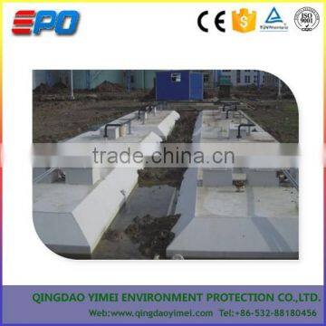 buried containerized sewage treatment plant