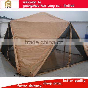 Polygons shape used inflatable outdoor tent